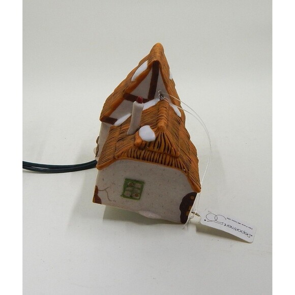 Department 56 Dept Dickens Bob Cratchet & Tiny Tim Cottage Lighted Ornament - Picture 4 of 11